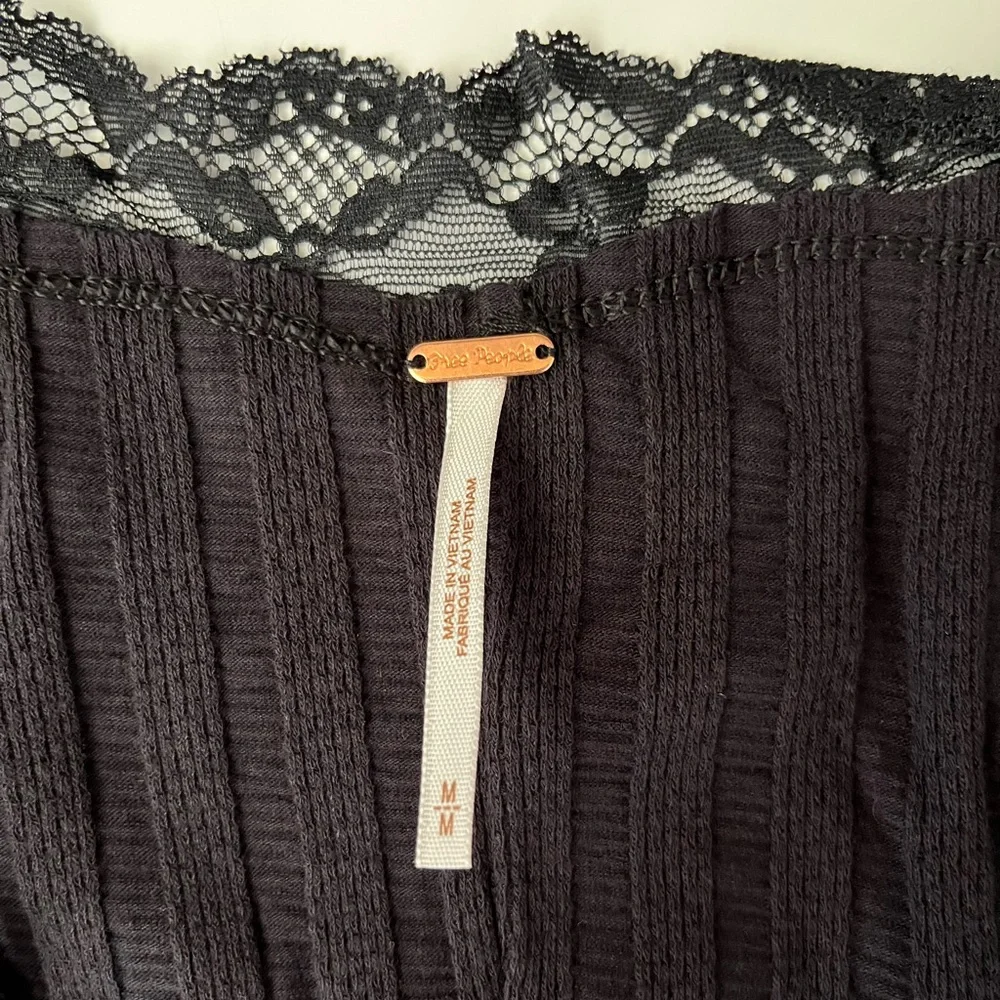 Free People | NWT This Could Be Us Lace Long Sleeve Blouse